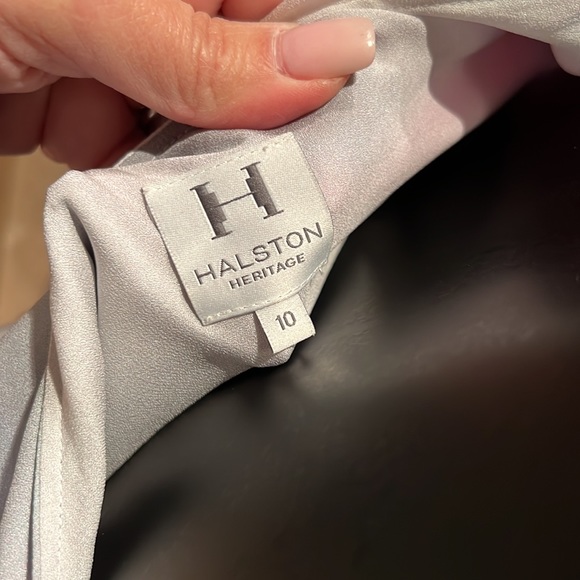 Halston One-shoulderMaxi dress - Picture 4 of 4